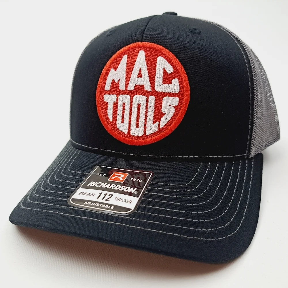 MAC Tools Richardson 112 Trucker Embroidered Patch Mesh Snapback Cap Hat…